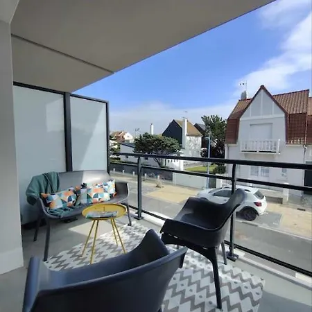 Lägenhet Appt Cosy, Plein Sud, A 200m, Proche Commerces Merlimont
